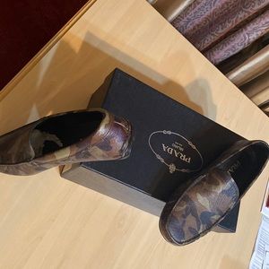 Prada men’s loafers ( Camo) very rare